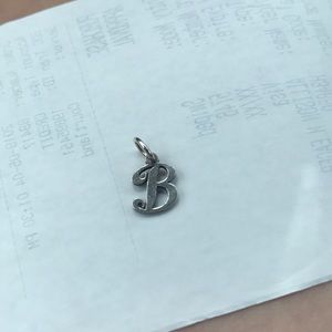 James Avery “B” charm